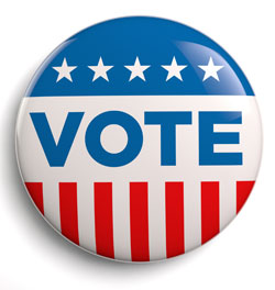 vote button