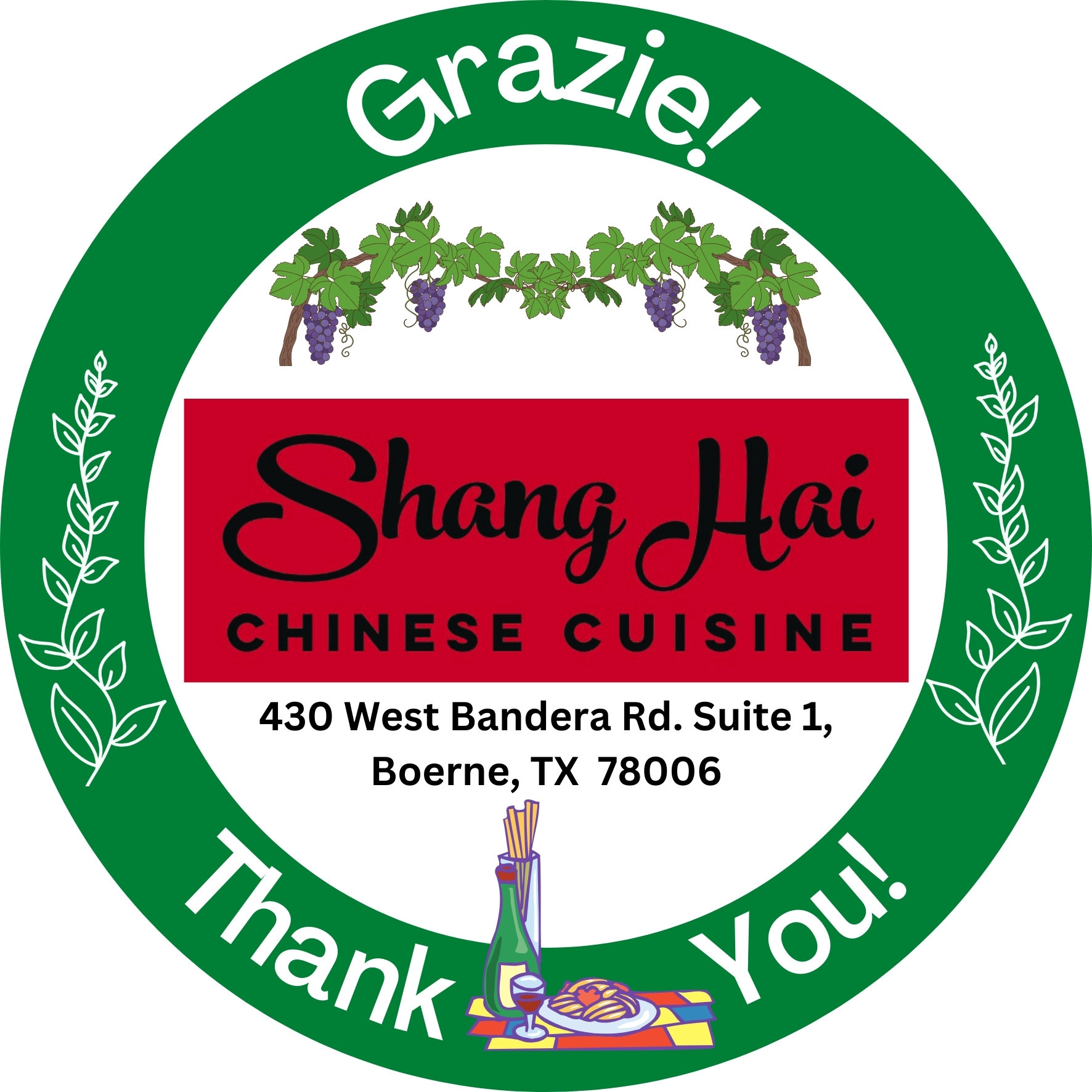 Shang Hai Chinese Restaurant Napoli Sponsor